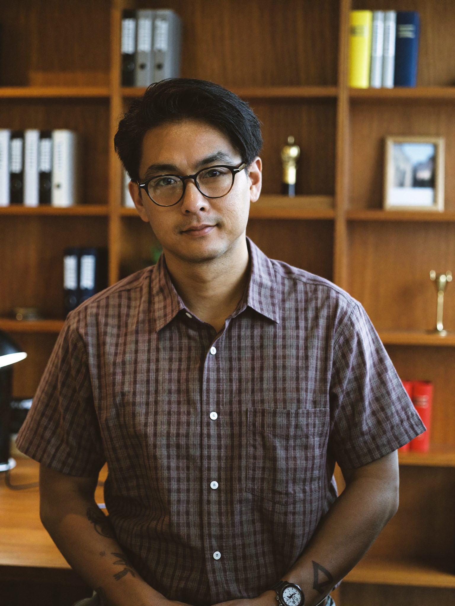 Potret Adityo Prasetya di kantor Quinctaro